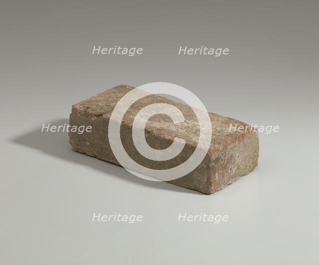 Brick from Harriet Tubman Home, 1880-1882. Creator: Unknown.
