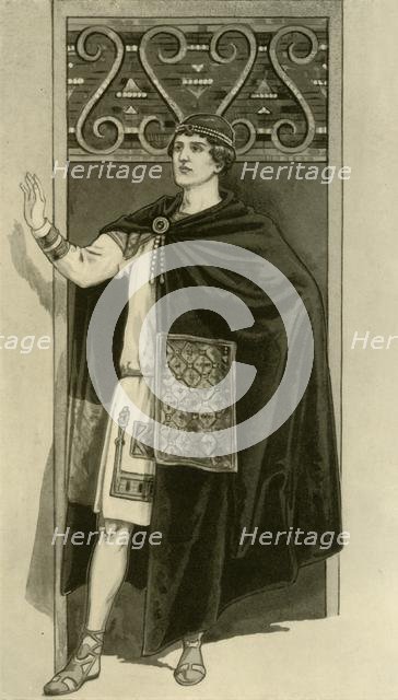 'An Emperor of the Eastern or Western Empire - Fifth Century, B.C.', 1924. Creator: Herbert Norris.