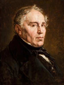 Portrait of Franciszek Matejko, Artist's Father, 1877. Creator: Jan Matejko.