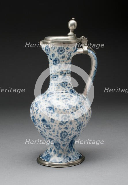 Jug, Hanau, c. 1720. Creator: Unknown.