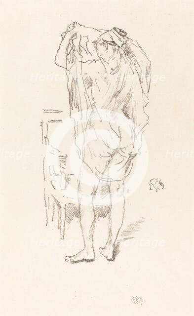 Study, 1894. Creator: James Abbott McNeill Whistler.