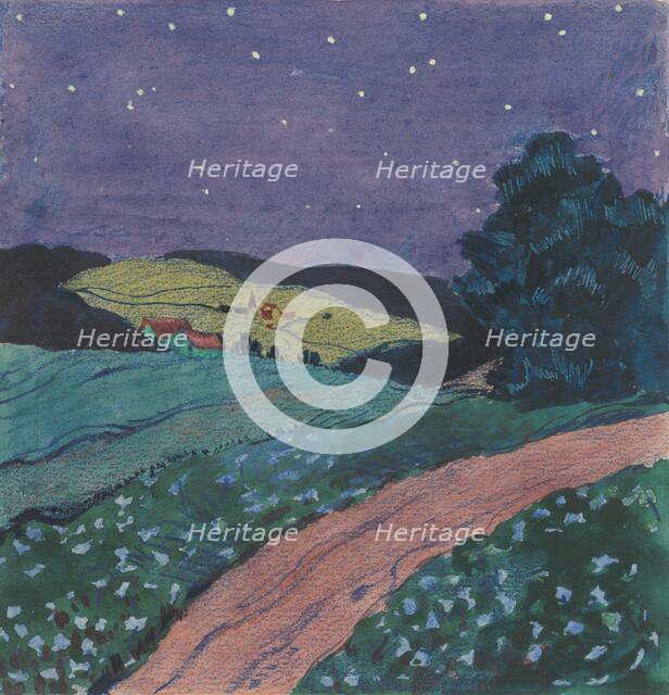 14.- Above the village, 1932. Creator: Gustav Mally.