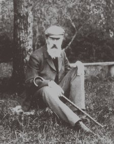 Composer Nikolai Rimsky-Korsakov (1844-1908) in Vechasha, 1904.
