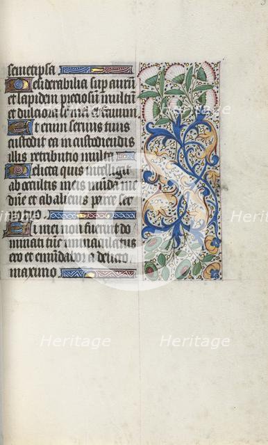 Book of Hours (Use of Rouen): fol. 33r, c. 1470. Creator: Master of the Geneva Latini (French, active Rouen, 1460-80).