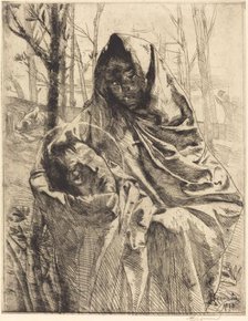 A Martyr, 1883. Creator: Paul Albert Besnard.