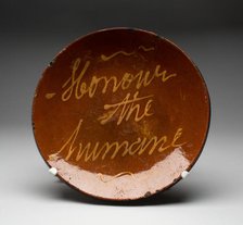 Plate, 1790/1850. Creator: Unknown.