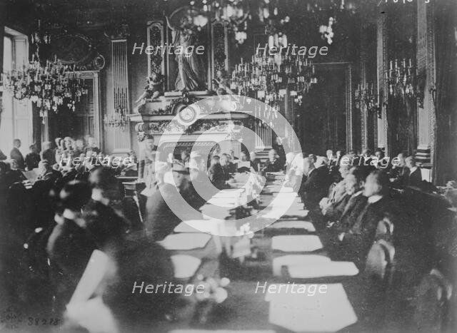 Peace conference, 18 Jan 1919. Creator: Bain News Service.