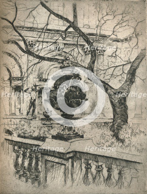 'The Bank of England', 1925. Artist: Nicolai Hammer.