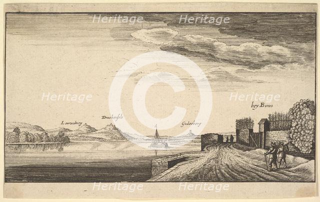 The Rhine near Bonn, copy, 1625-77. Creator: Abraham Aubri.