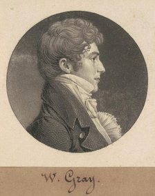 William Gray, 1809. Creator: Charles Balthazar Julien Févret de Saint-Mémin.