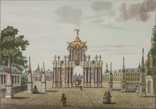 The Red Gates in Moscow, Between 1792 and 1820.