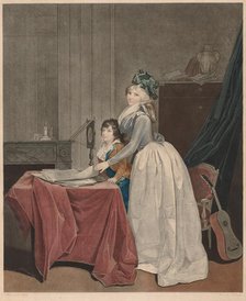 The Optical Viewer, c. 1794. Creator: Fréderic Cazenave (French).