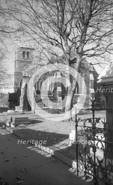 Museum of Garden History, Lambeth Palace Road, Lambeth, London, c1945-1980. Artist: Eric de Maré