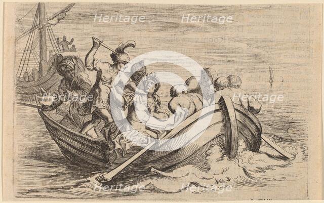 The Stabbing of Pompey, 1634. Creator: Willem Basse.