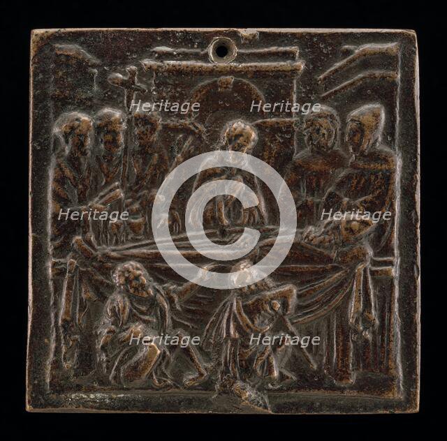 Funeral of a Bishop, 15th century. Creator: Unknown.