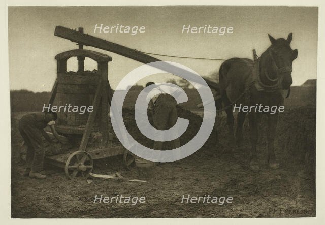 The Clay Mill (Norfolk), c. 1883/87, printed 1888. Creator: Peter Henry Emerson.