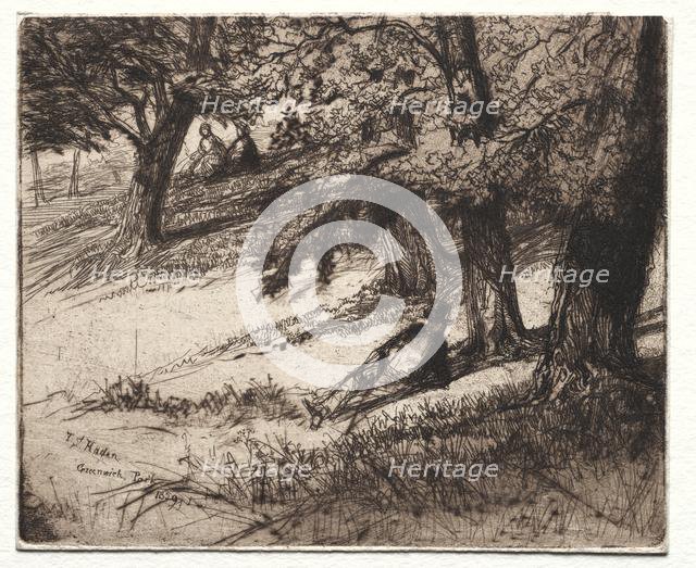 Sub Tegmine, 1859. Creator: Francis Seymour Haden (British, 1818-1910).