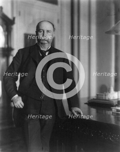 Garrett Augustus Hobart, n.d.. Creator: Frances Benjamin Johnston.