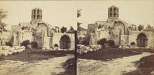 [Church of Saint-Honorat, Arles], ca. 1864. Creator: Edouard Baldus.