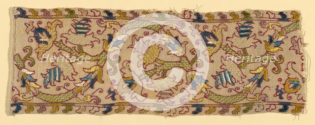 Border, Italy, 17th century. Creator: Unknown.