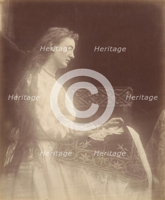 Elaine, 1874. Creator: Julia Margaret Cameron.