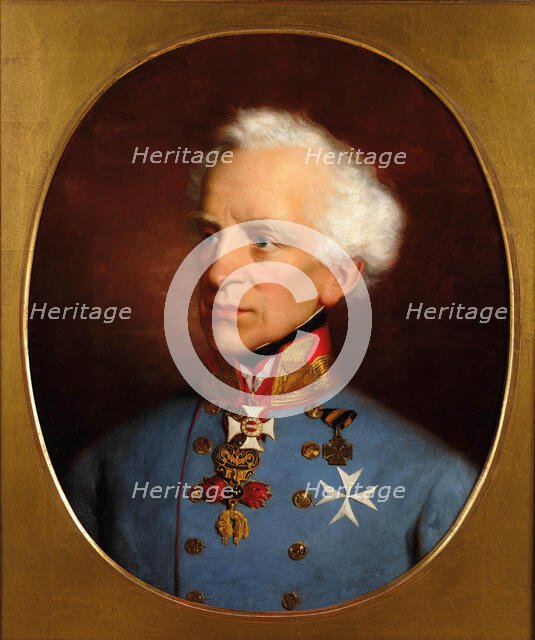 Count Laval Graf Nugent von Westmeath (1777-1862). Creator: Amerling, Friedrich Ritter von (1803-1887).