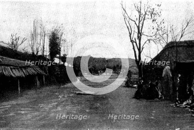 The French Aggressions in West Africa: scenes in the Royal Niger Company's Territory, 1898. Creator: Charles Forbes Harford-Battersby.