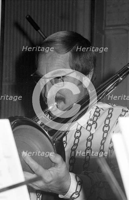 Don Lusher, London, 1973. Creator: Brian O'Connor.