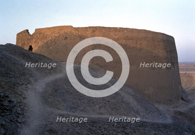 Zoroastrian Tower of Silence, Yazd, Iran, 2000. Creator: LTL.