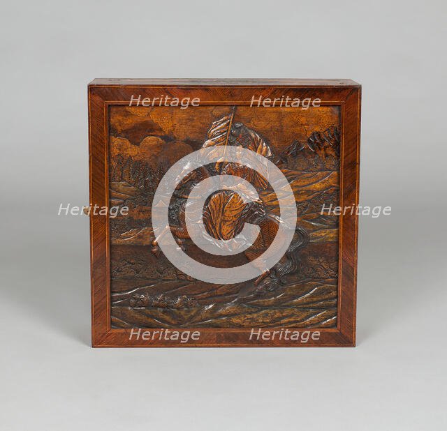 Game Board for Chess and Backgammon, Bohemia, c. 1700. Creator: Johann Nicolaus Haberstumpf.