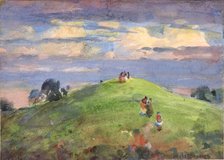 On the Sunset Hill, 1926, 1926. Creator: William Henry Holmes.