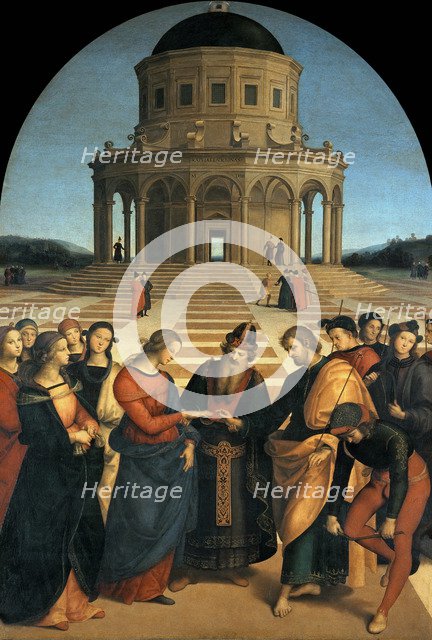 The Marriage of the Virgin (Sposalizio della Vergine), 1504.