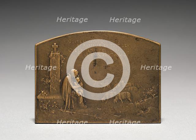 Medallion (reverse). Creator: Jules Dupré (French, 1811-1889).