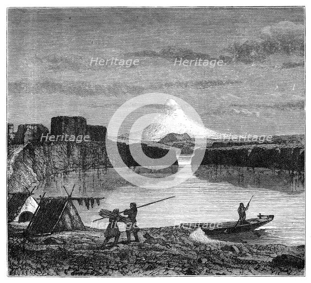 View in Oregon, 1900. Artist: Unknown