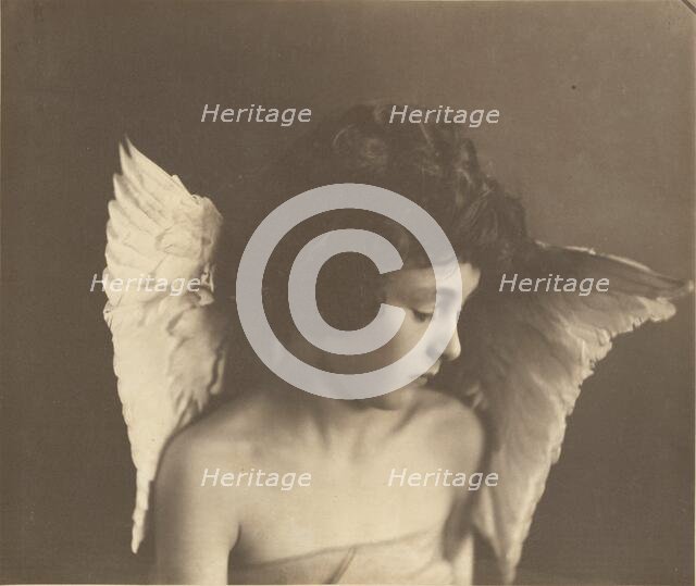 Leopold Hamilton Myers as 'The Compassionate Cherub', about 1888-1891. Creator: Eveleen WH Myers.