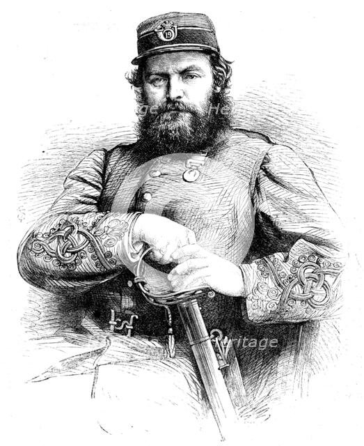 Capt. Williams, the winner...at the recent National Rifle Contest at Wimbledon, 1862. Creator: Unknown.