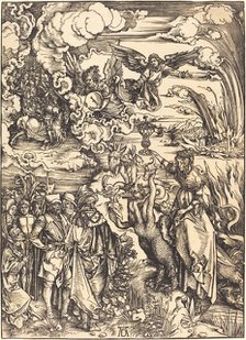 The Babylonian Whore, probably c. 1496/1498. Creator: Albrecht Durer.