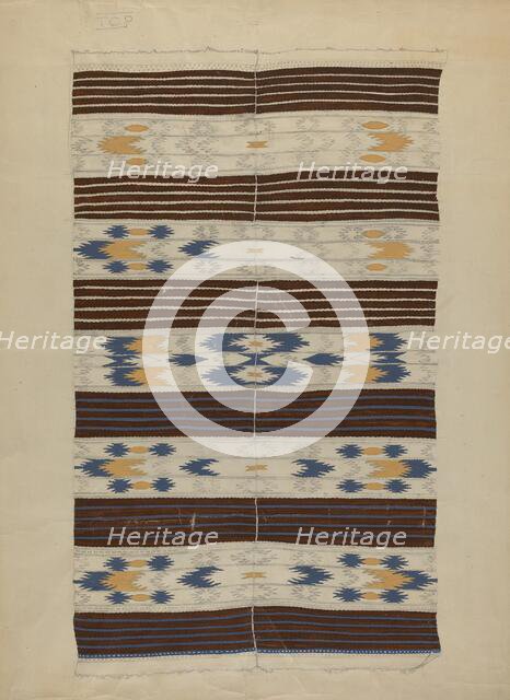 Textile, 1935/1942. Creator: Unknown.