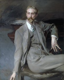 Portrait of the Artist: 'Lawrence Alexander Peter Harrison', 1902. Artist: Giovanni Boldini