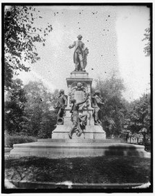 LaFayette Statue, between 1910 and 1920. Creator: Harris & Ewing.
