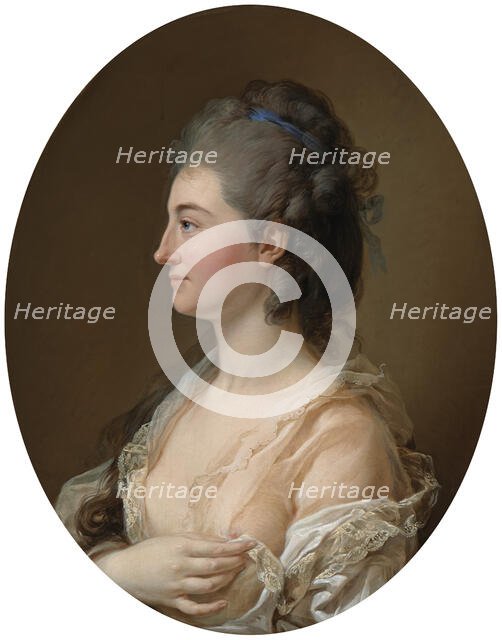 Portrait of the ballerina Caterina Gattai Tomatis (1745-1785), 1778-1779. Creator: Bacciarelli, Marcello (1731-1818).