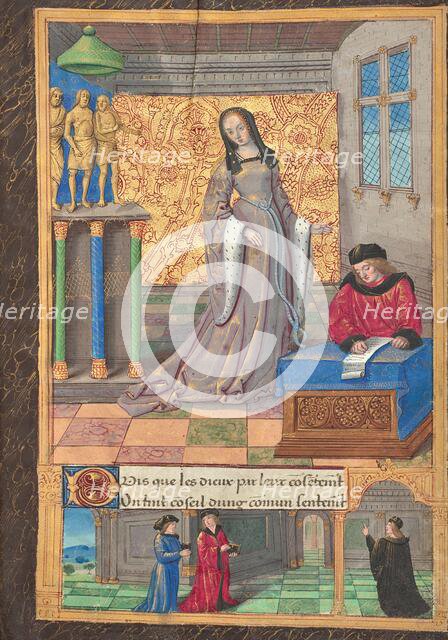 The Peerless Lady is Proclaimed the Most Beautiful Woman, about 1493. Creator: Master of the Chronique Scandaleuse.