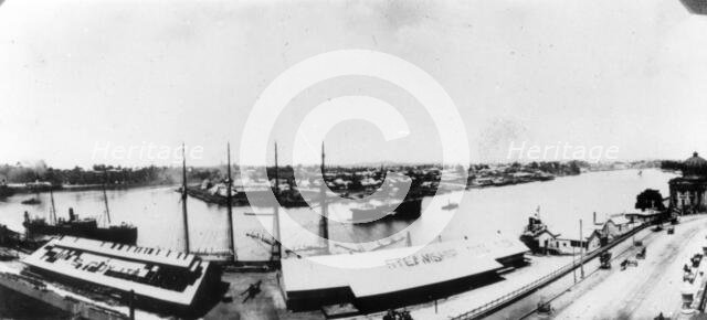 Circular Quay, Petrie Bight, c1900s. Creator: Unknown.