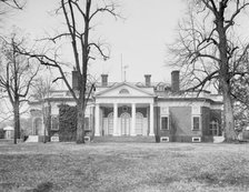 Monticello, the home of Thomas Jefferson, Charlottesville, Va., c1905. Creator: Unknown.