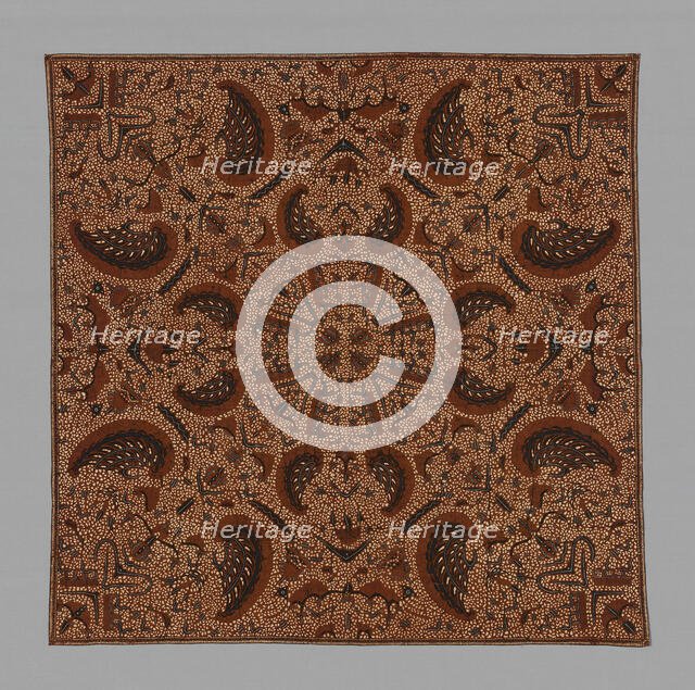 Iket (Headcloth), Java, 19th century. Creator: Unknown.