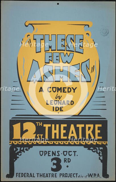 These Few Ashes, Oakland, CA, [193-]. Creator: Unknown.