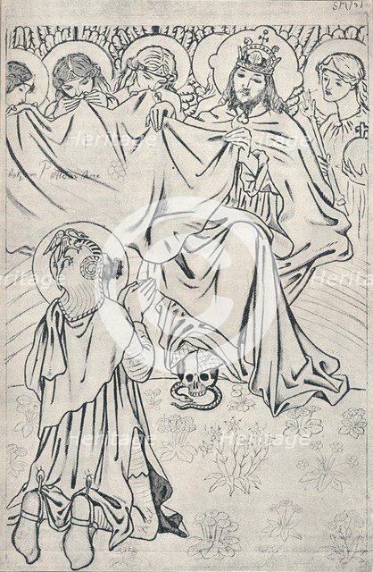 'St. Martin in Heaven', (1896). Artist: Ford Madox Brown.