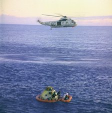 Apollo 10 Helicopter Recovery, 1969. Creator: NASA.