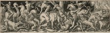 Combat of Men and Animals, 1550/1572. Creator: Etienne Delaune.
