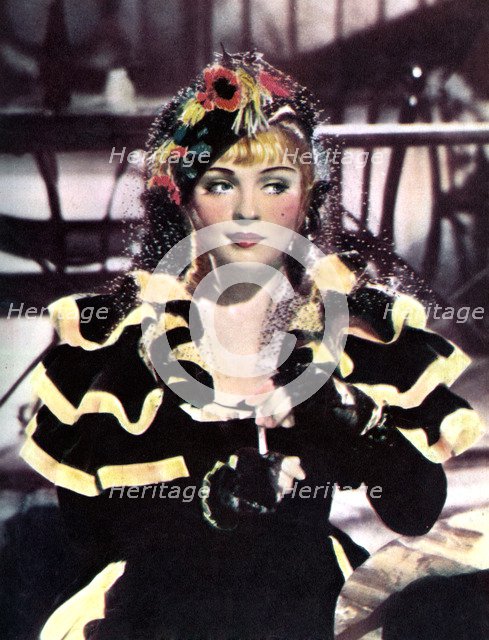 Anna Sten, Russian born actress, 1934-1935. Artist: Unknown